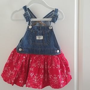 Knit Denim floral Jumper